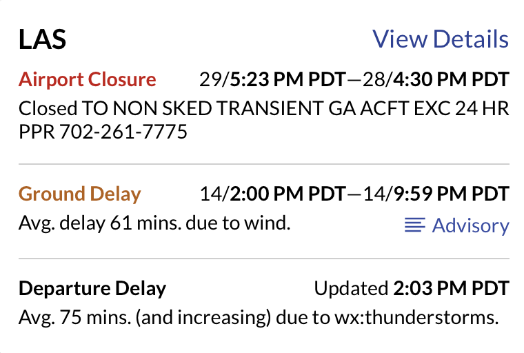 Rural Clark County under flood advisory on Friday, LAS experiences delays due to weather