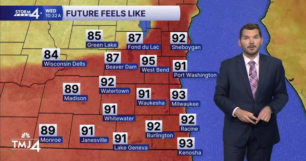 Southeast Wisconsin weather: Hot and humid; watching for spotty showers, storms