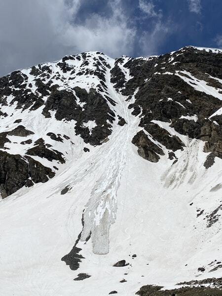 Torreys Peak avalanche June 2021