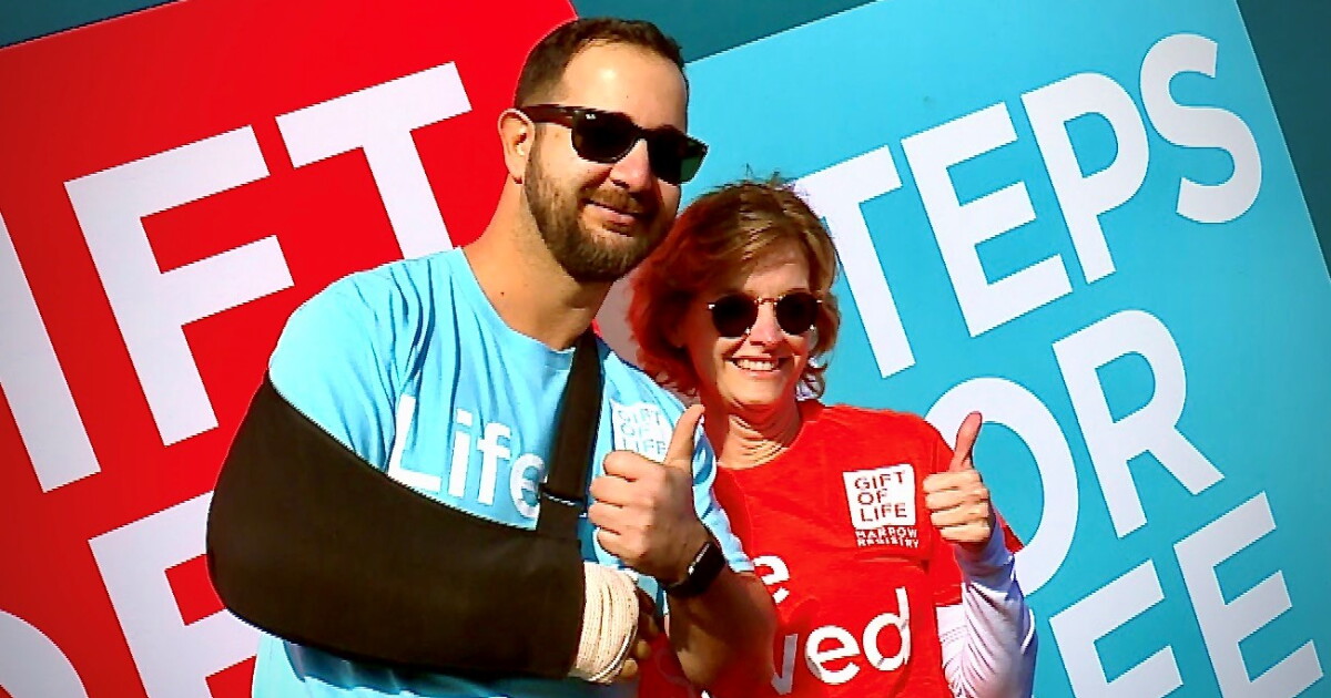 Stem cell recipient meets life-saving donor for first time - Vimarsana News