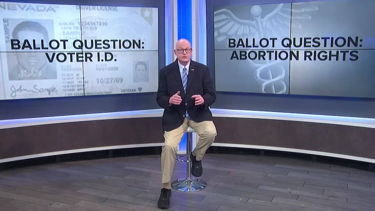 Abortion, voter ID to be decided by Nevada voters in November ballot questions