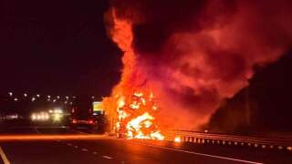 Tesla Car Fire