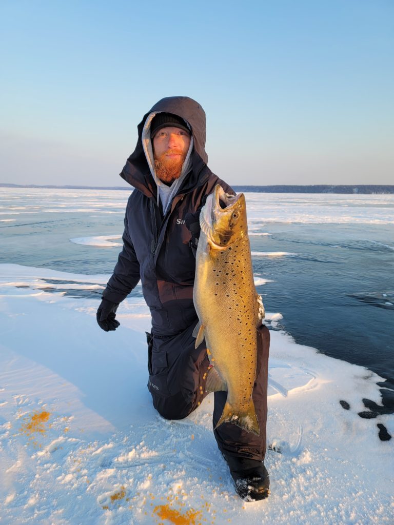 Travis Stangle of Brown Dog Guide Service