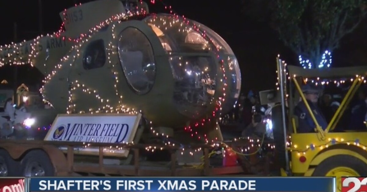 Shafter holds Christmas parade