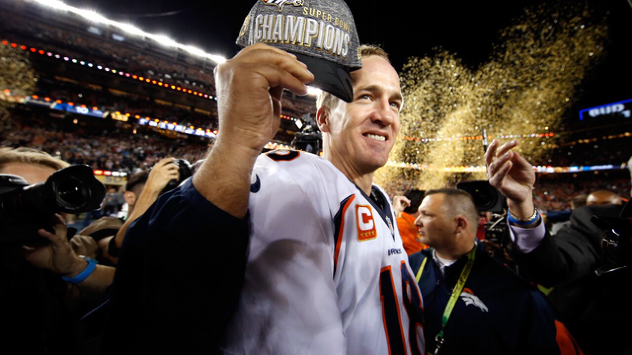 PHOTOS: Peyton Manning celebrates Super Bowl win