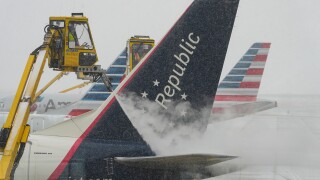 APTOPIX Wintery Weather