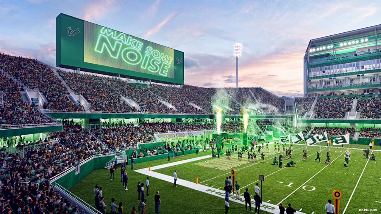 USF trustees green light updated stadium plan
