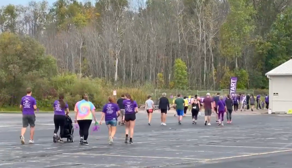 Saturday morning kicked off the return of the annual Alzheimer’s Association Walk to End Alzheimer’s.