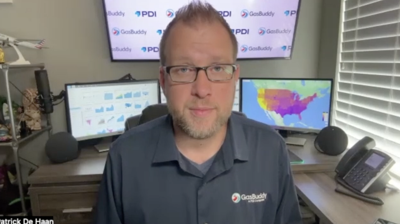 Patrick DeHaan with Gas Buddy Sept 2023