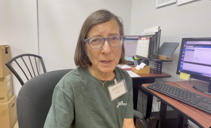 Andrea Derrig, Director of Brazos Church Pantry