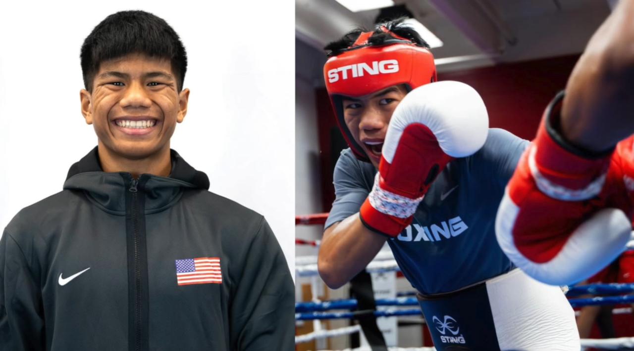 Lorenzo Juanito Patricio at the 2025 USA Boxing Junior Olympics and Summer Festival