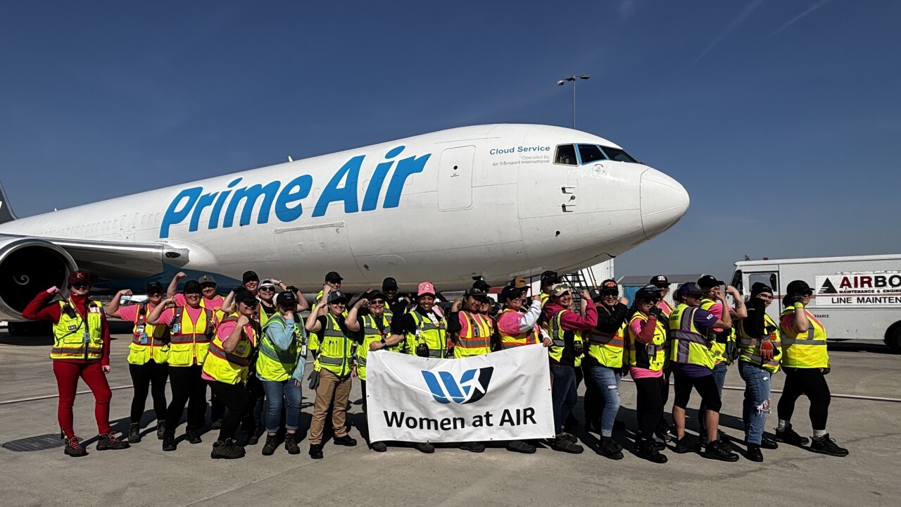 All-Female Crew at KCVG