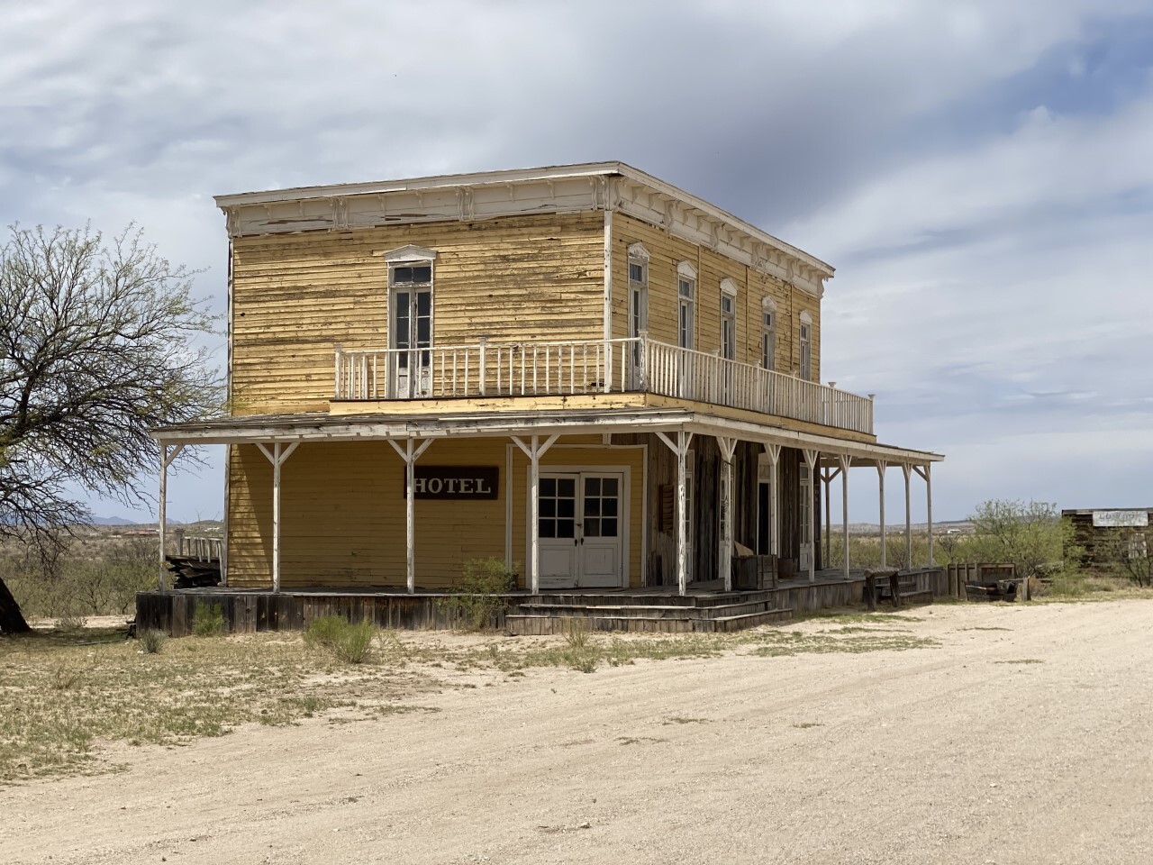 Mescal Movie Set Hotel in April of 2021