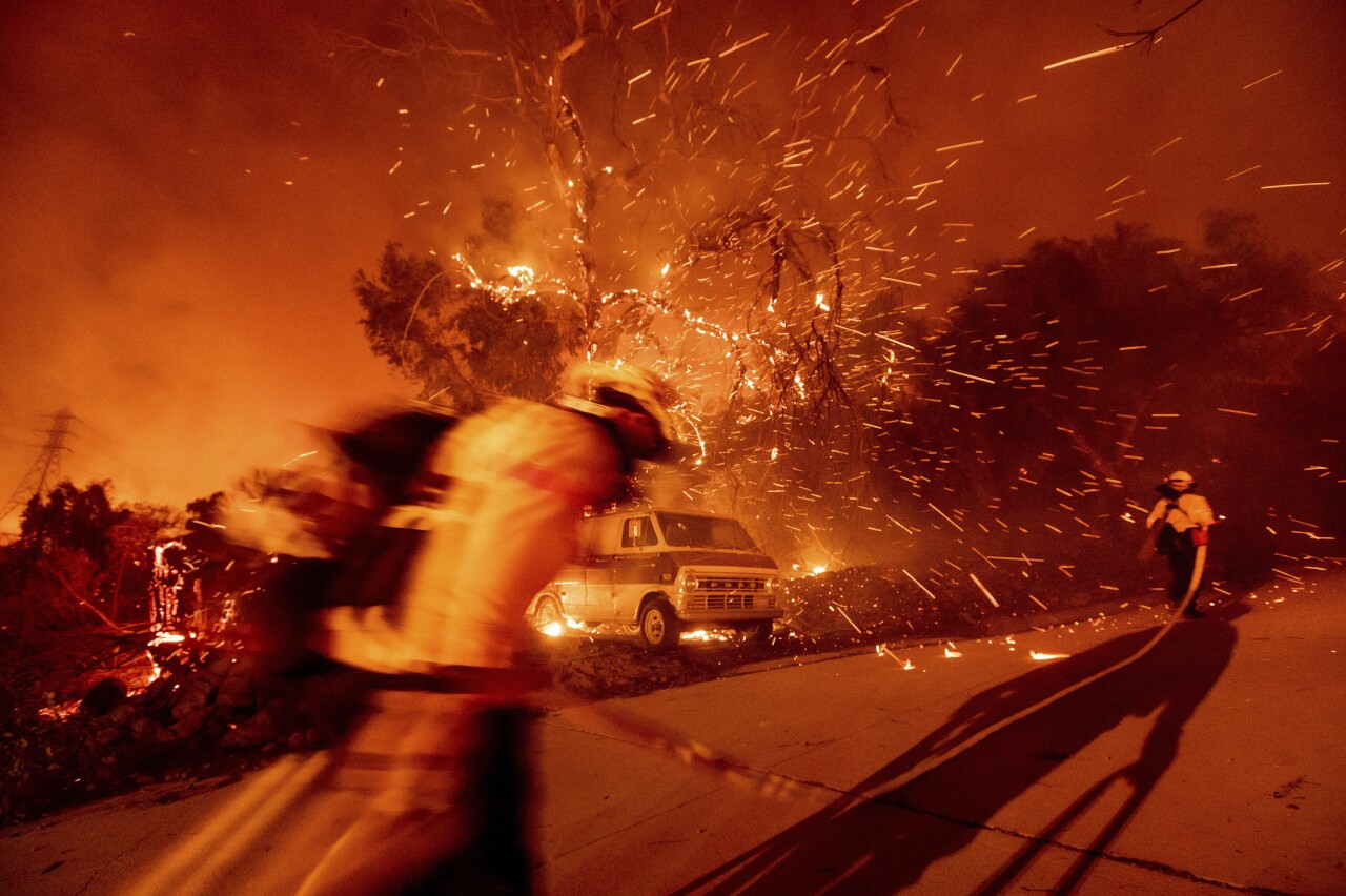 APTOPIX California Wildfires