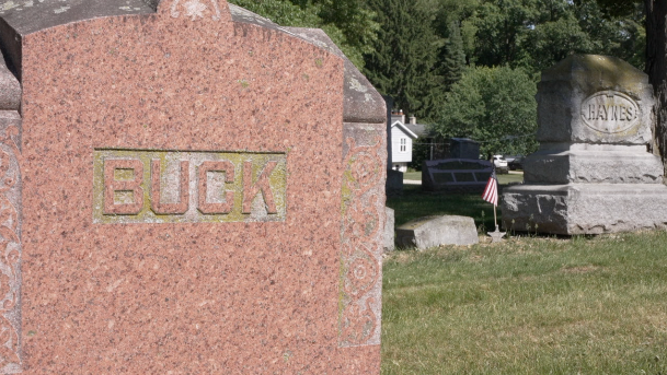 Eli Buck's grave