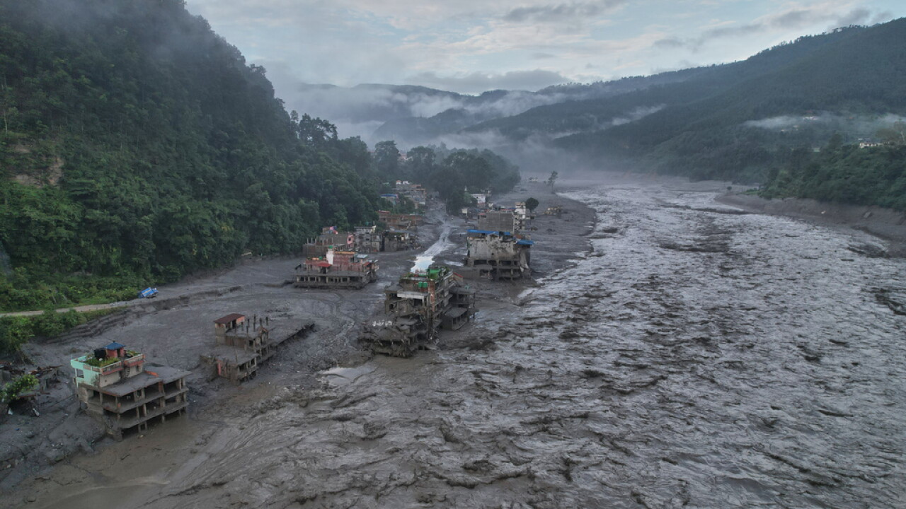 APTOPIX Nepal Flash Floods