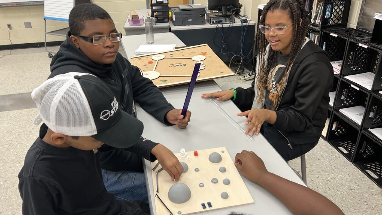 Gadsden County students graduate from an eightweek aerospace STEM program.