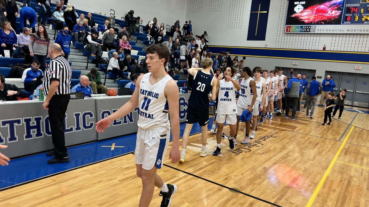 Grand Rapids Catholic Central basketball