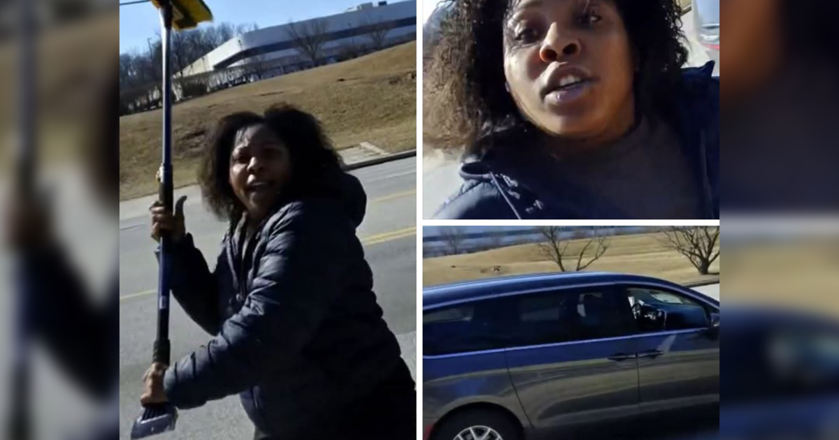 Road rage suspect sought after allegedly attacking biker