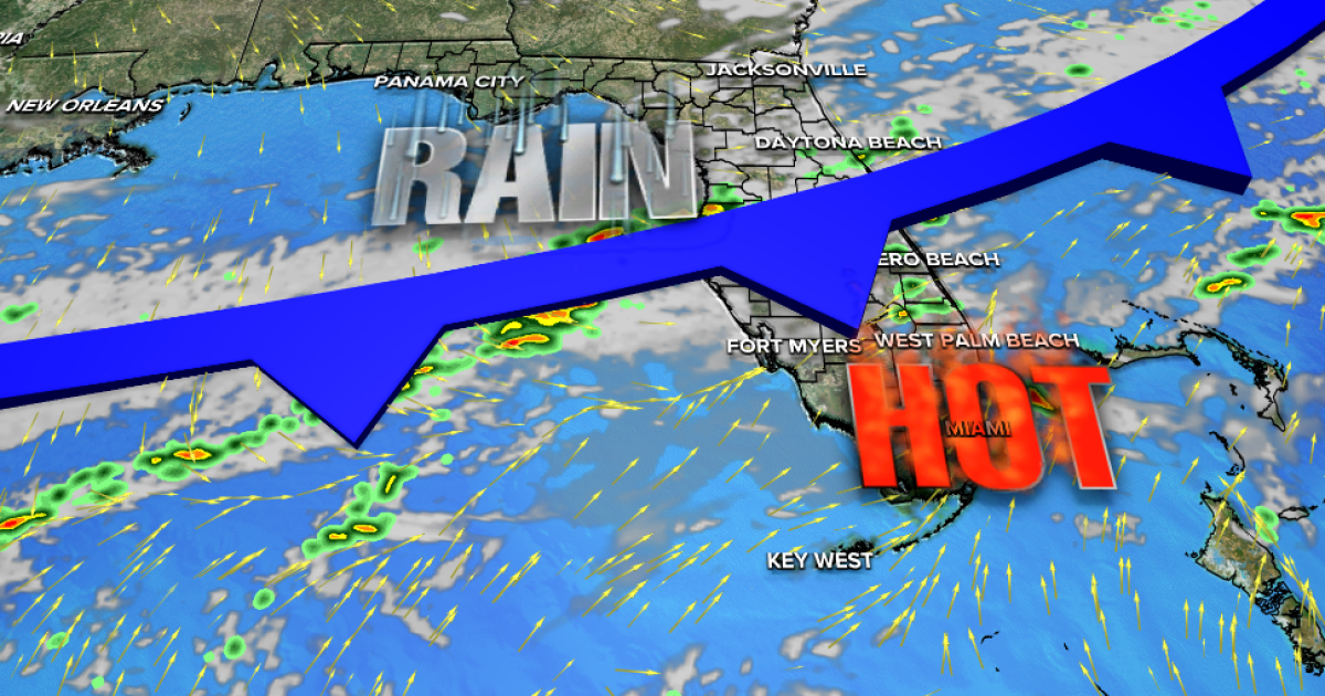 Hot and humid, scattered showers and storms for Monday afternoon