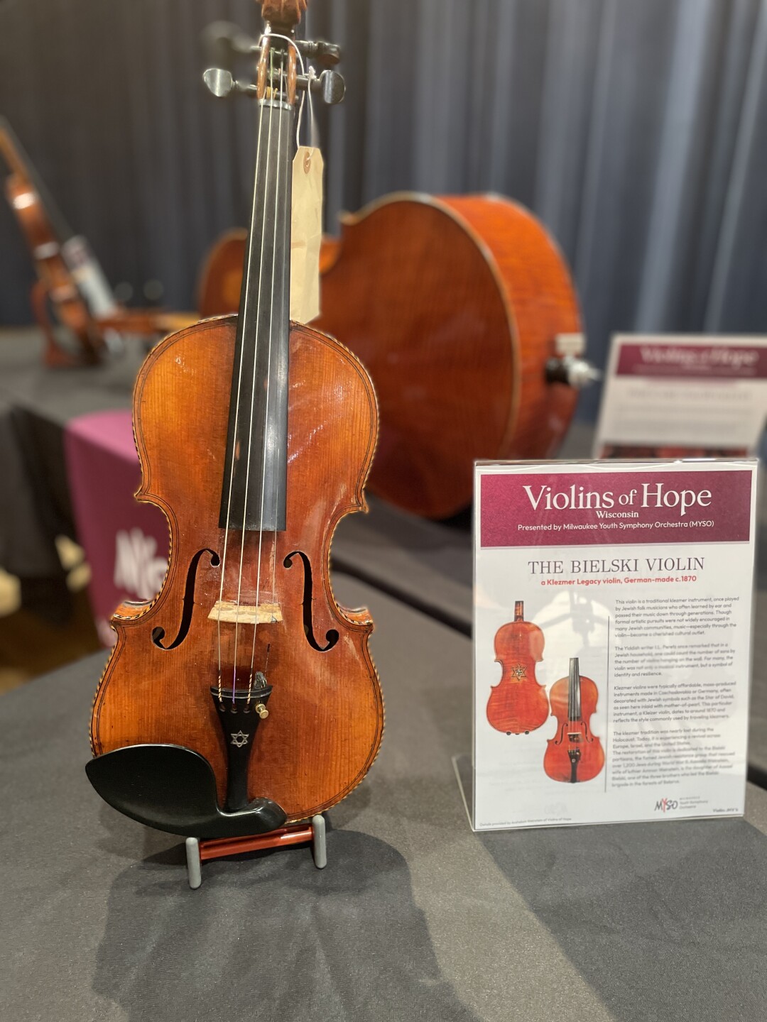 The Violins of Hope are more than instruments. Each carries scars of survival, placed in the hands of a new generation determined to keep history alive.