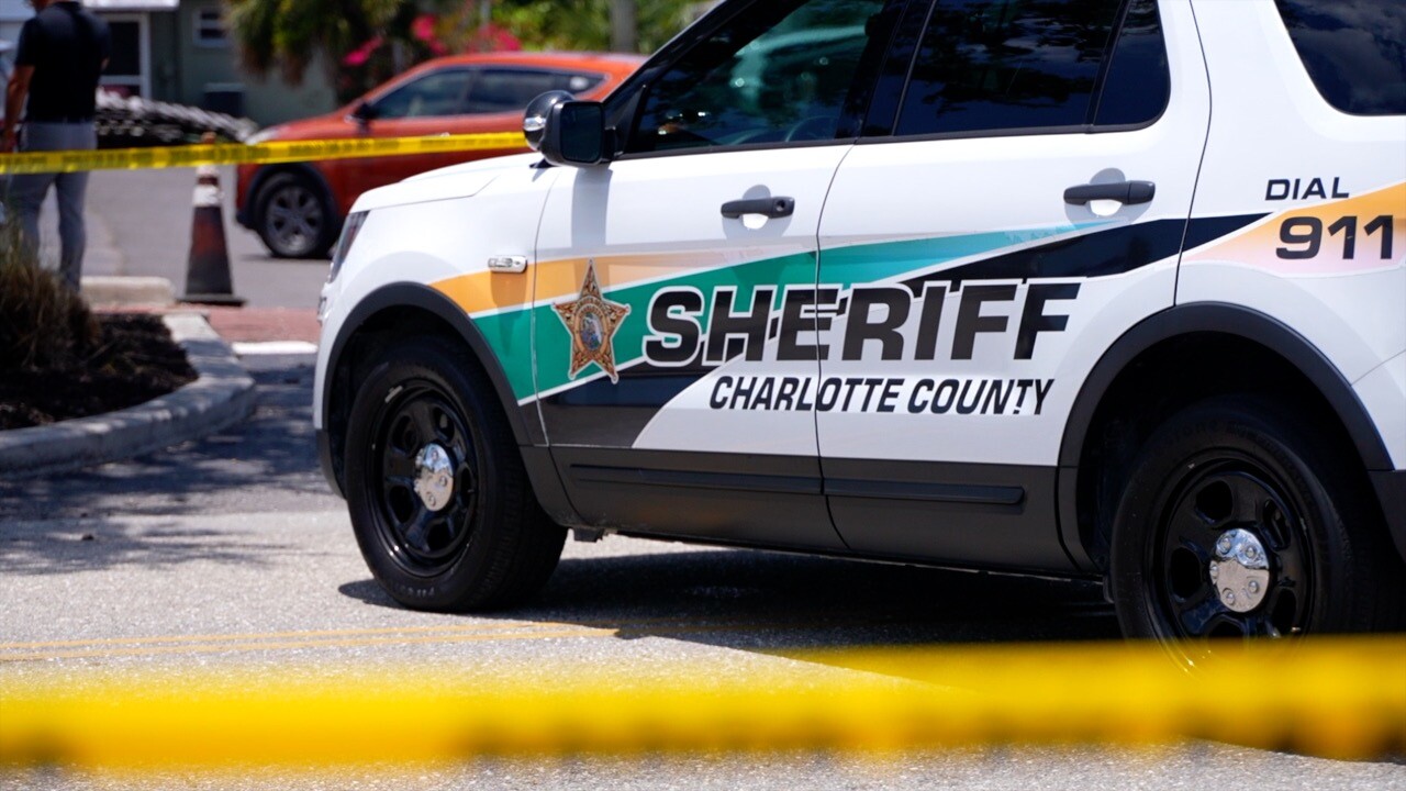 Charlotte County Sheriff's Office squad car.