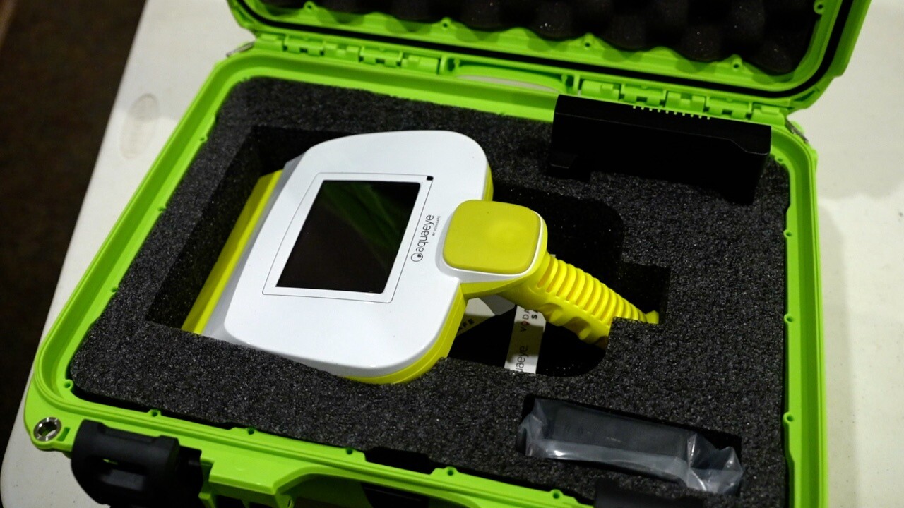 AquaEye Underwater Sonar Camera.