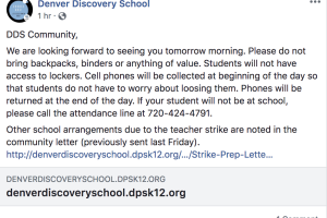 denver discovery school note