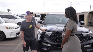 HAIL DAMAGE TO CARS