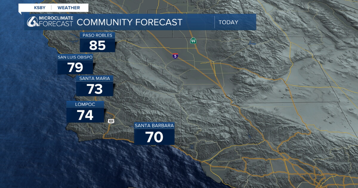 Weekend warm-up, followed by a cool down, with developing rain chances ...