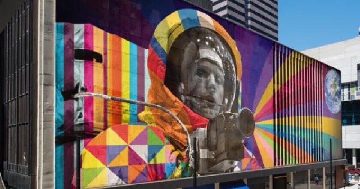 New Artworks Mural In Downtown Cincinnati Will Honor Neil Armstrong