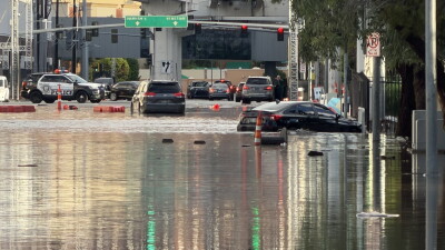 Tripical Storm Rachel causes flooding in Las Vegas