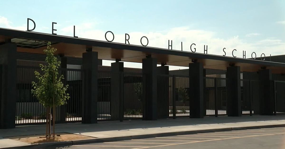 Del Oro High School shows off new football field