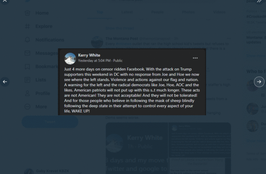 Bozeman lawmaker apologizes for social media post about Kamala Harris WHITE GIF.gif