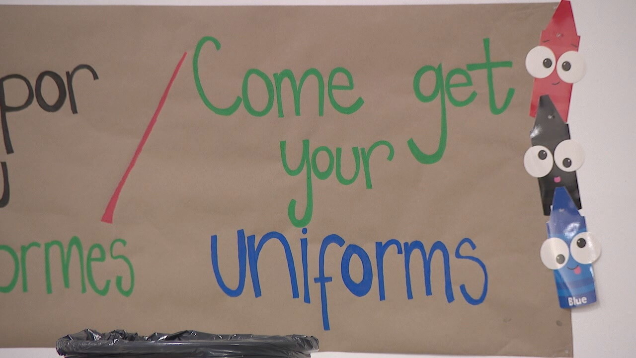 Mulberry academy launches uniform drive