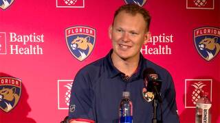 The Florida Panthers on June 23, 2026, officially introduced Brady Tkachuk at an introductory press conference, completing a blockbuster trade that reunites him with his brother, Matthew, in South Florida.