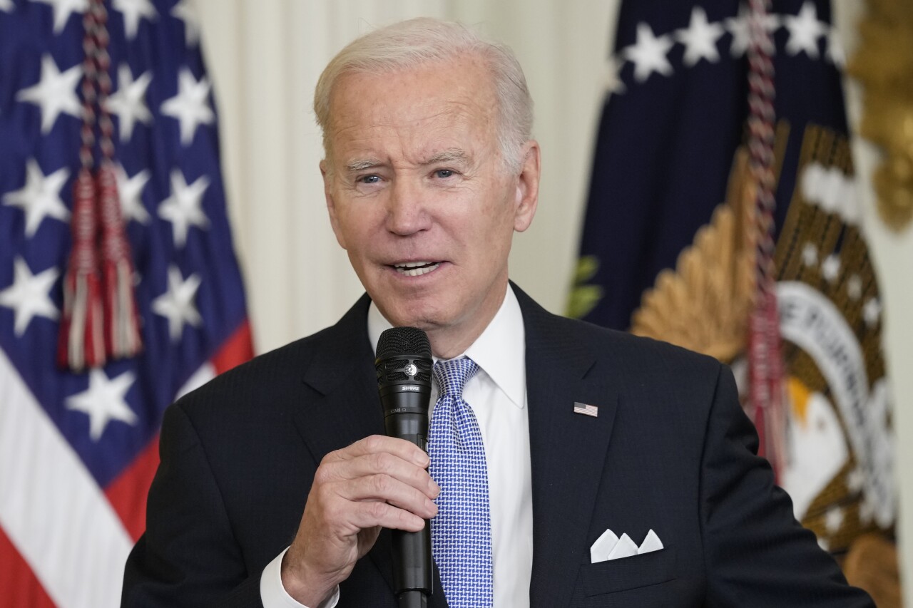 President Joe Biden speaks, Jan. 20, 2023