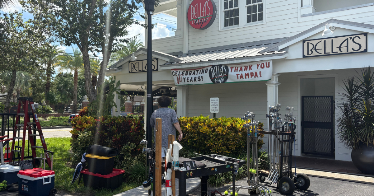 Bella's celebrates 40 years; takes part in movie production
