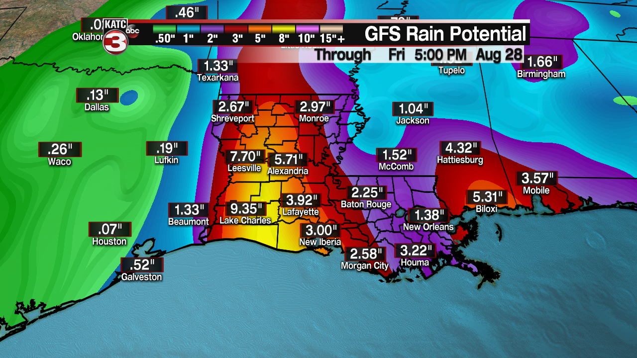 GFS Precip Potential Louisiana12.png