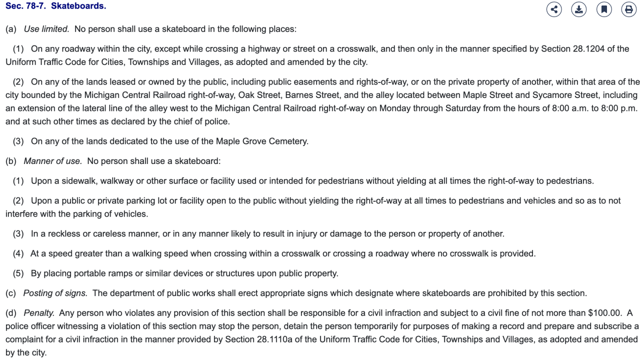 Mason City Code of Ordinances