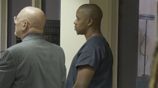 Samuel Drummond appeared in a Palm Beach County courtroom on March 6, 2025.