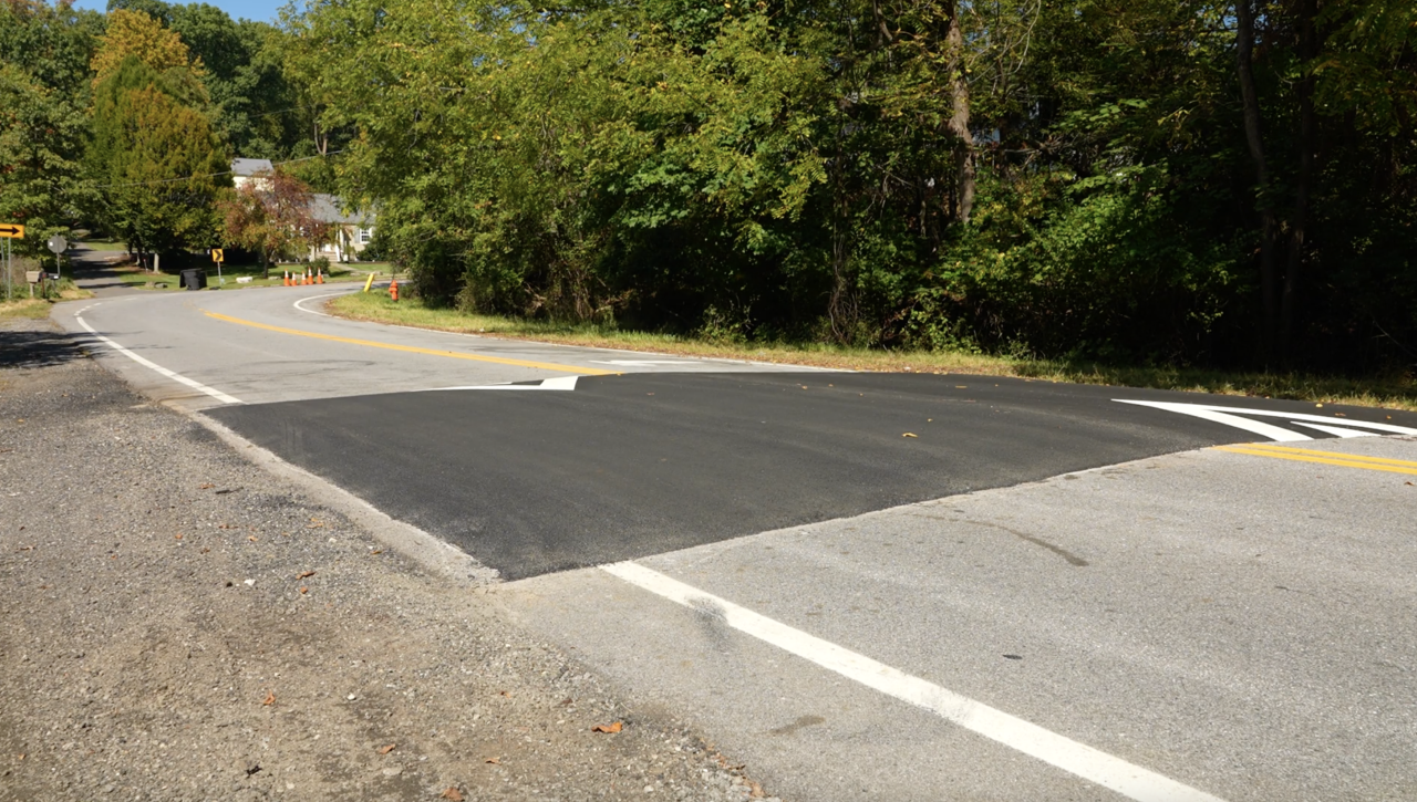 Catonsville speed humps 2