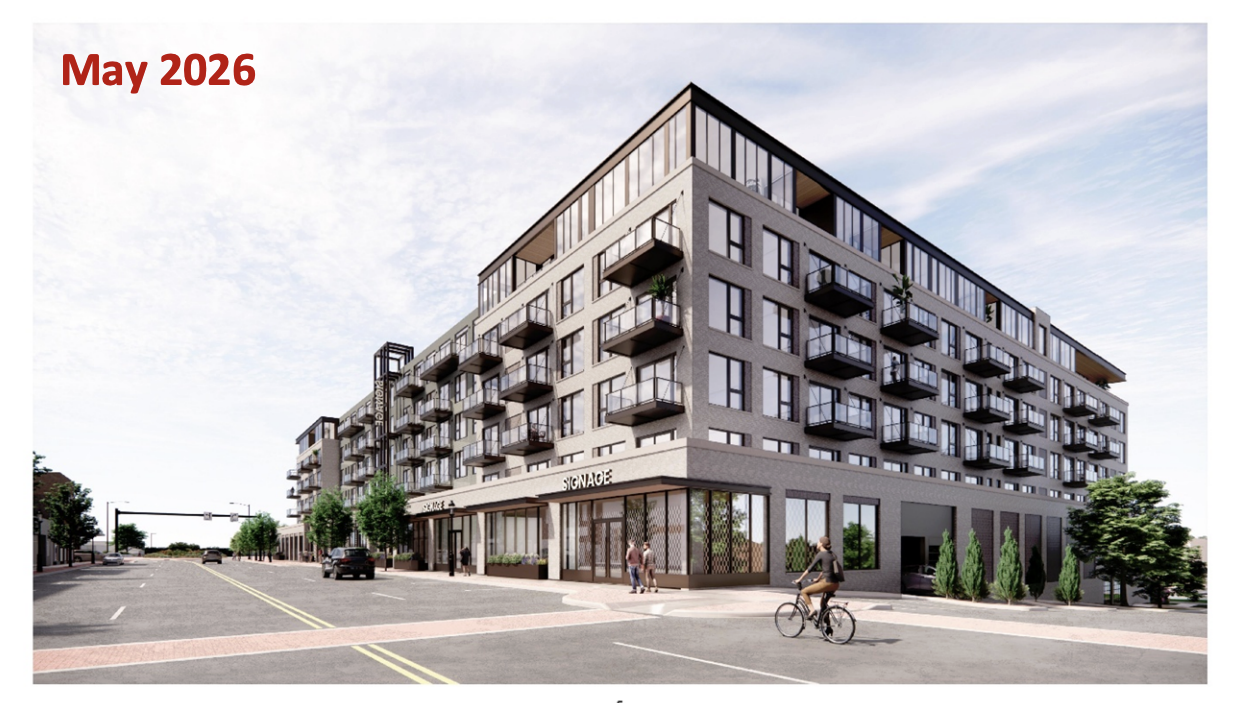 Earlier concept (May 2026) of the proposed redevelopment.