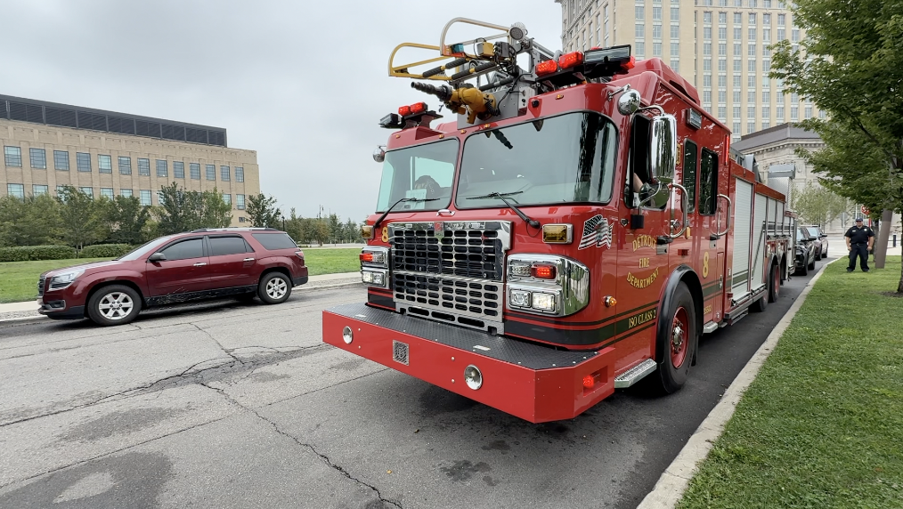 Detroit Fire Department truck