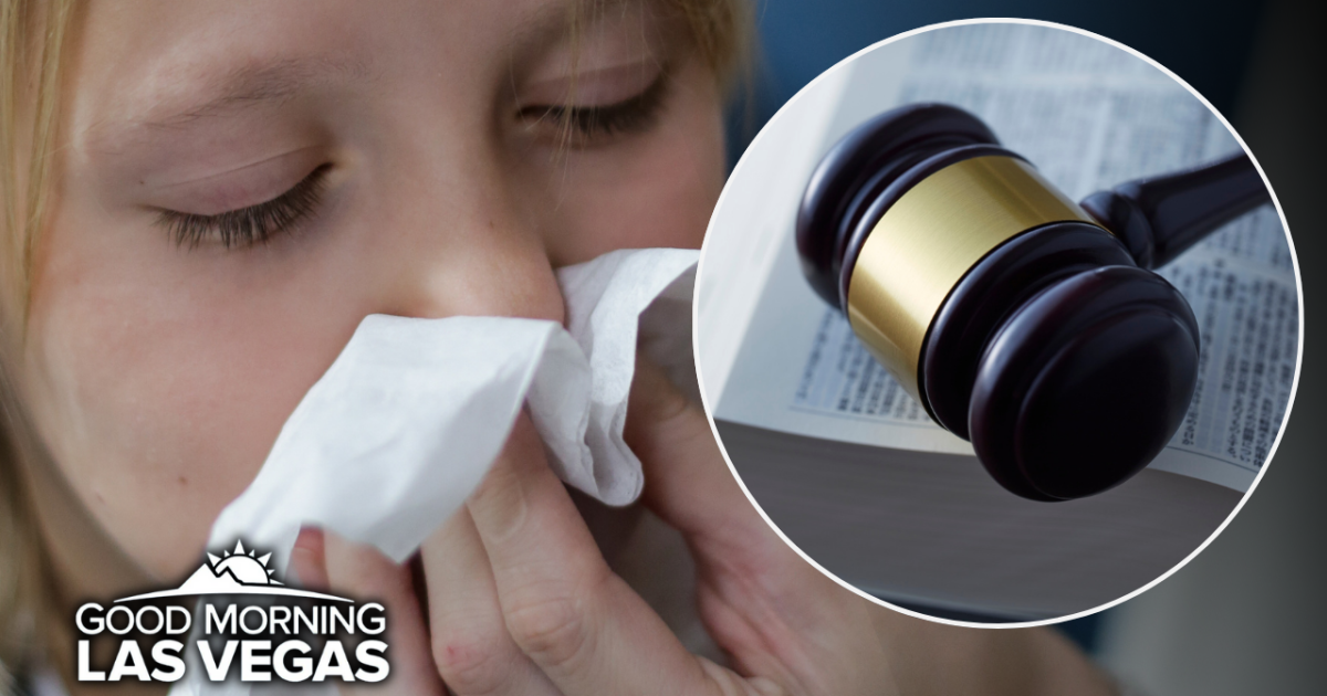 Good Morning, Las Vegas: Flu activity spiking, cases we're following in court