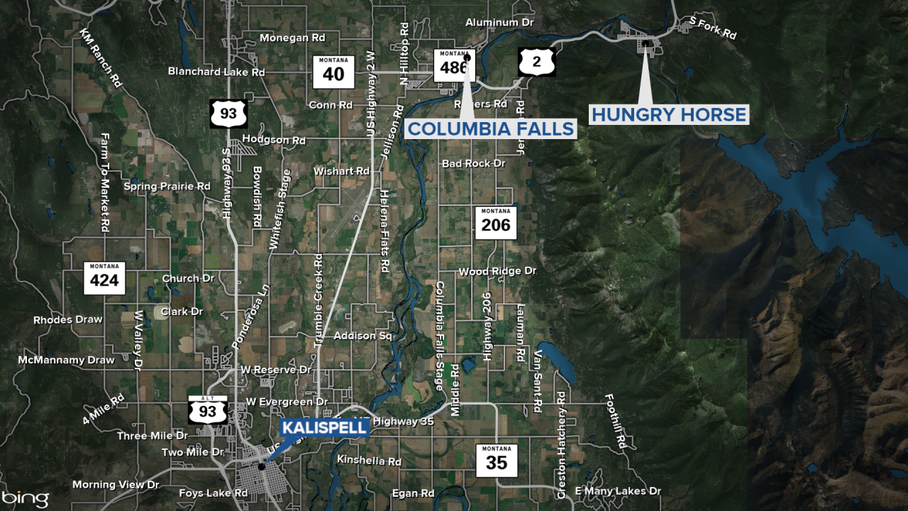 Hungry Horse Shots Fired Map