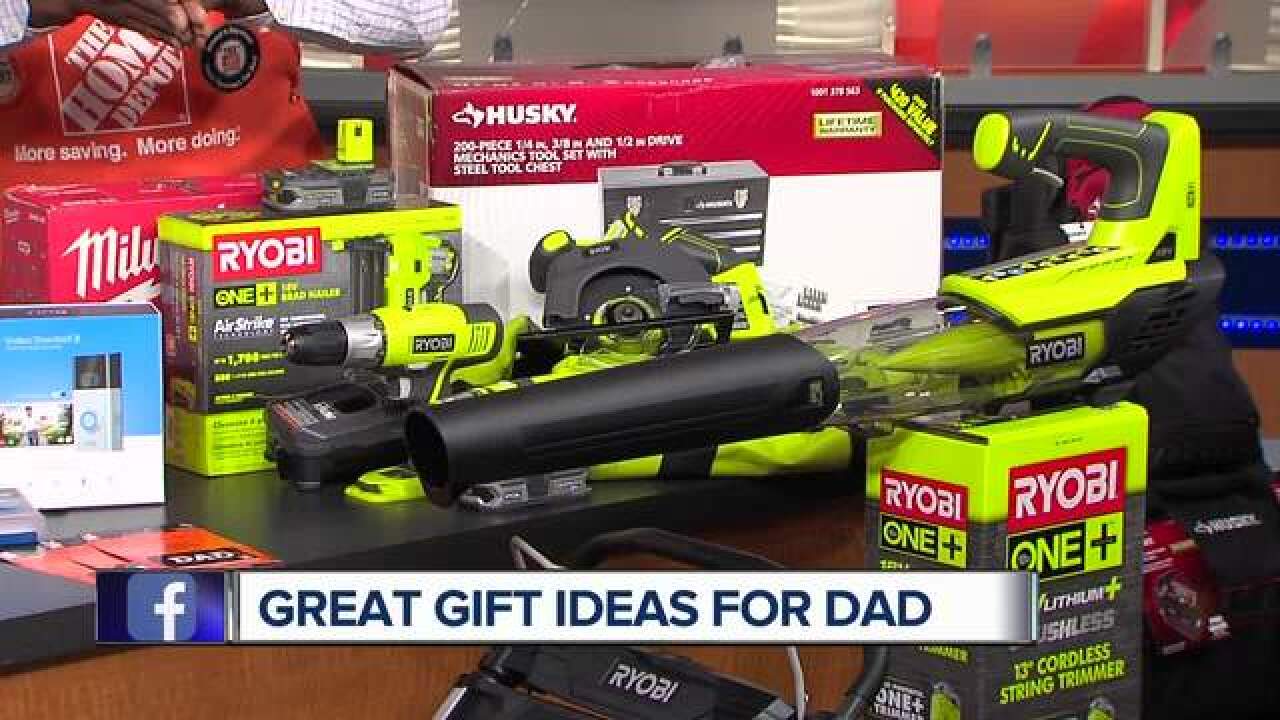 Home Depot Offers Suggestions To Make Dad Happy On His Big Day dad happy on his big day