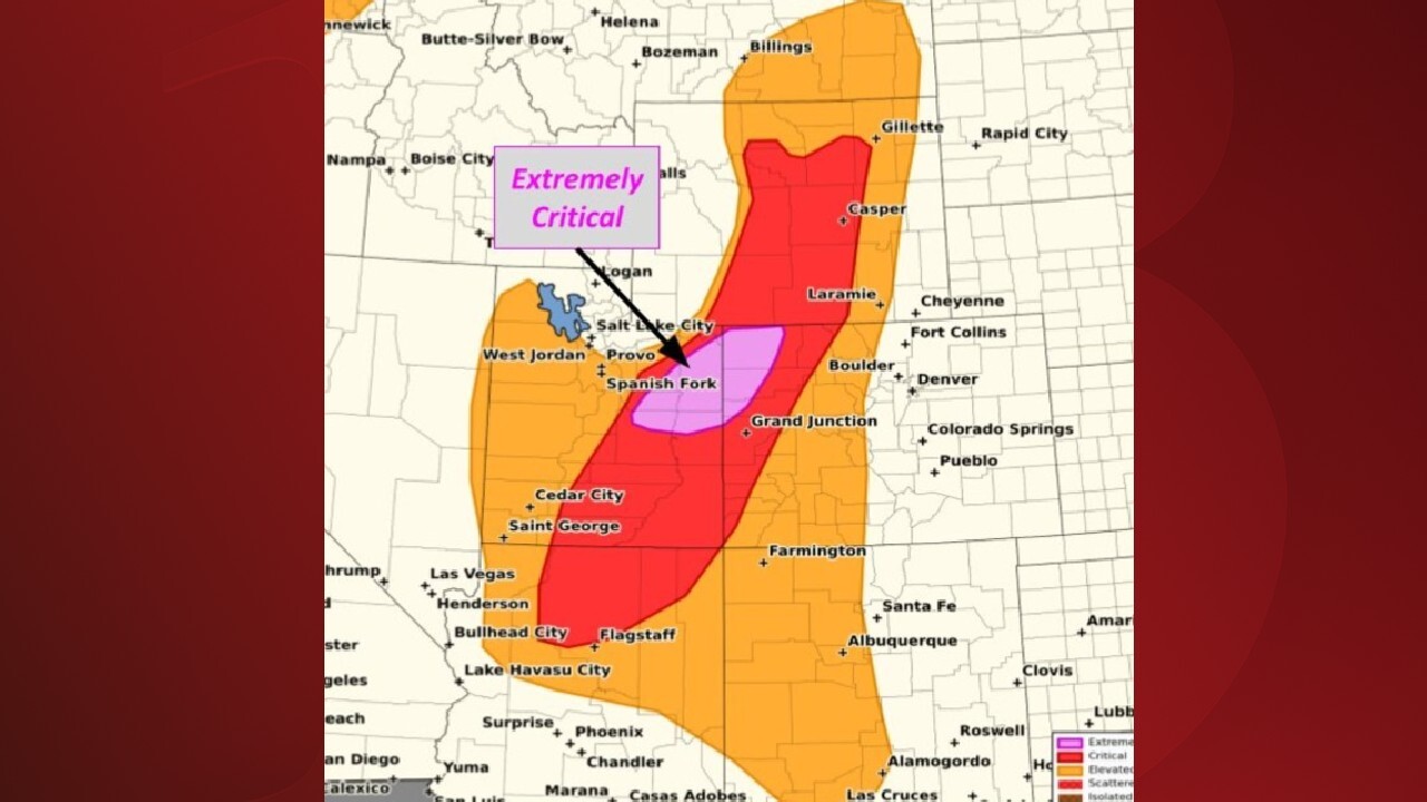 Extremely Critical Fire Conditions