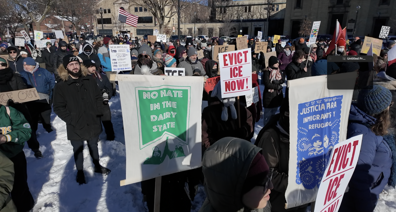ICE PROTEST IN MILWAUKEE. 01.30.26