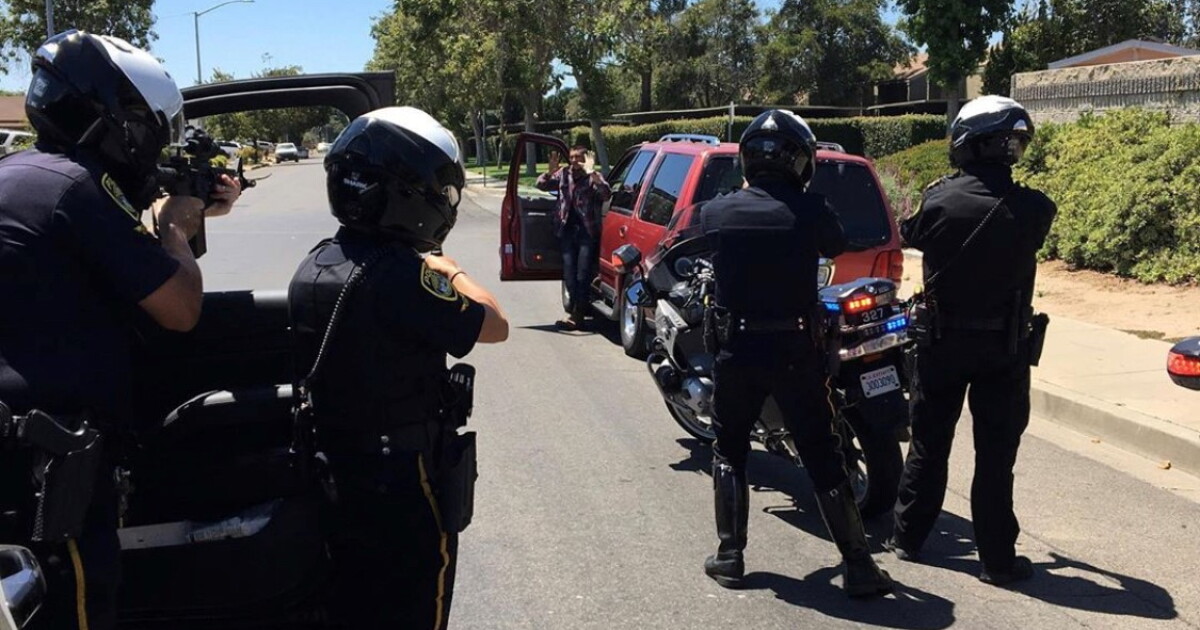 Man arrested driving stolen SUV in Santa Maria